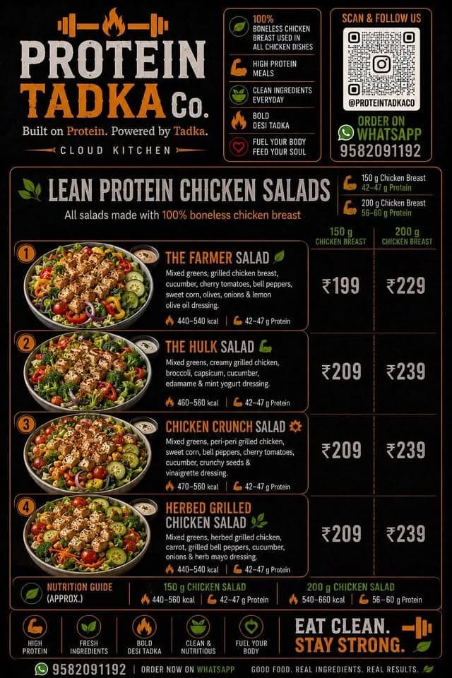 3. Lean Protein Chicken Salads